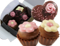 Conj. 2 CupCakes + 3 Corazones, 80 g - 0000002196